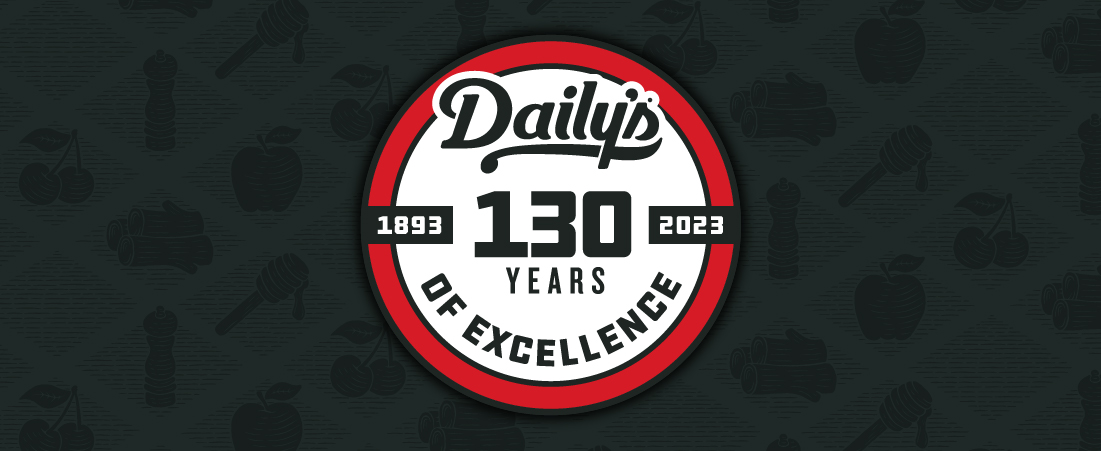 Daily's 130 Years Logo